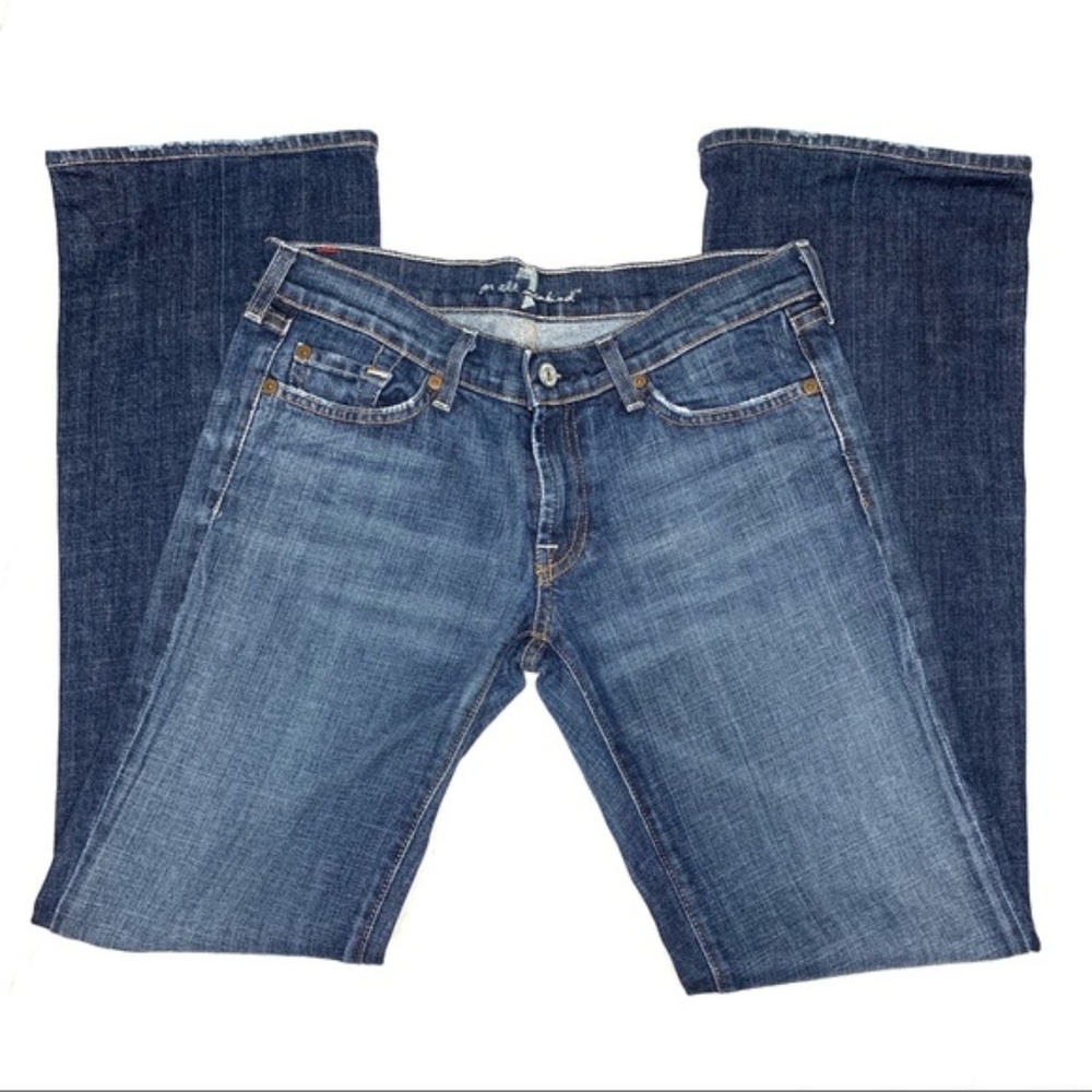 7FAM 7 For all Mankind Bootcut Dark Wash Jeans